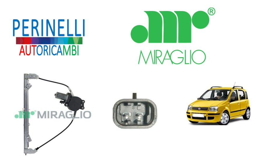 ALZAVETRI ALZACRISTALLO ELETTRICO ANTERIORE DX FIAT PANDA 169 2003-2011