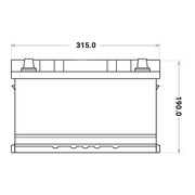 BATTERIA AUTO RIDER L4 100 Ah 720A = FIAMM 90Ah 95Ah 100Ah DX + PRONTA ALL'USO