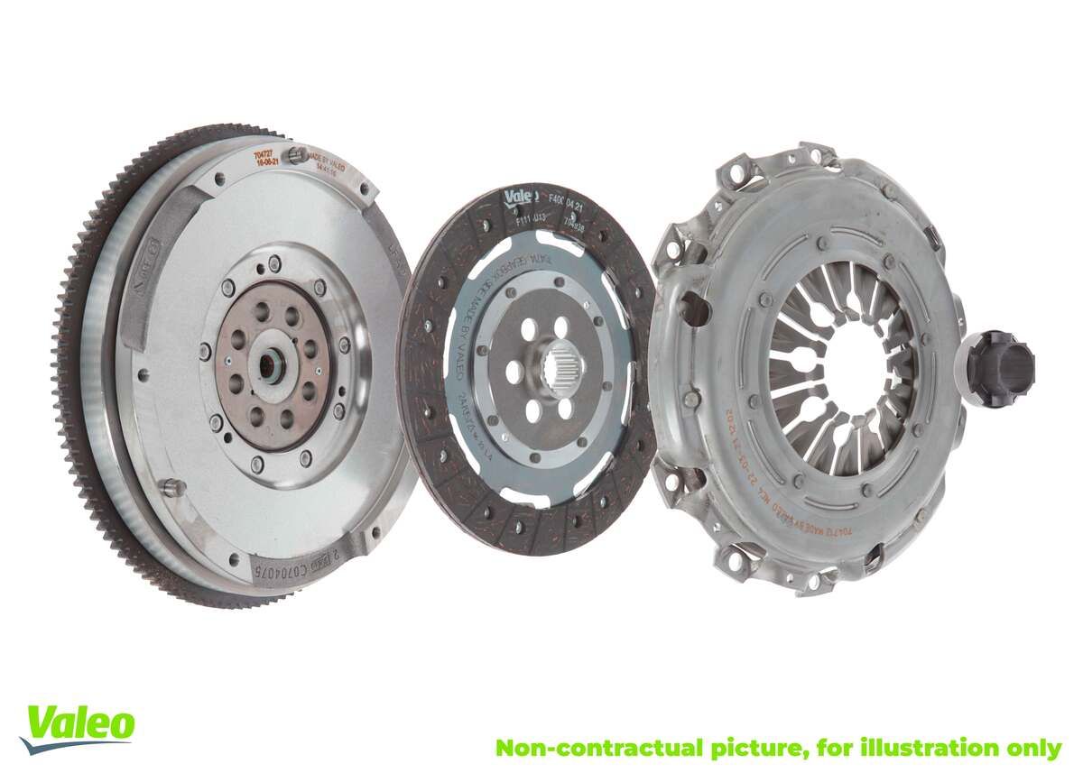 KIT FRIZIONE + VOLANO VALEO BMW SERIE 1, 3, 5, X1, X3 - E87, E46, E90, E60, E84,E83