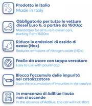 AD BLUE BASF - ORIGINALE 100% SCR TECNOLOGIA 4/5/6 - UREA