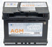 BATTERIA MAGNETI MARELLI START E STOP AGM 60 AH -  680 A = BOSCH VARTA EXIDE