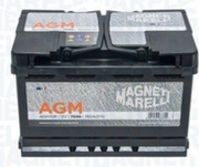 BATTERIA MAGNETI MARELLI START E STOP AGM 70 AH -  760 A = BOSCH VARTA EXIDE