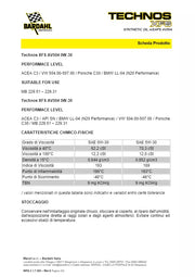 OLIO BARDHAL 5W-30 - TECHNOS XFS C2 C3 - 4 LITRI