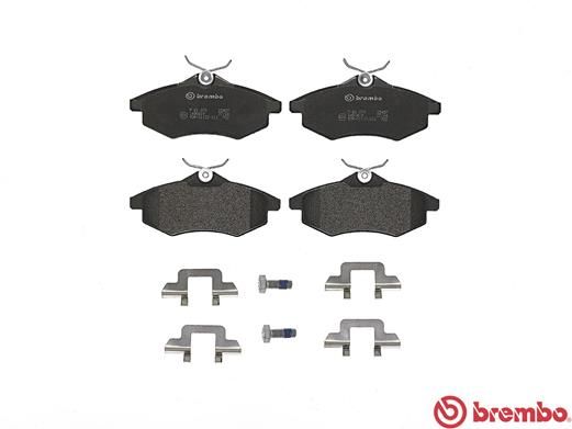 BREMBO - PASTIGLIE FRENO ANTERIORE - CITROEN C3 1.4 HDI - P61074