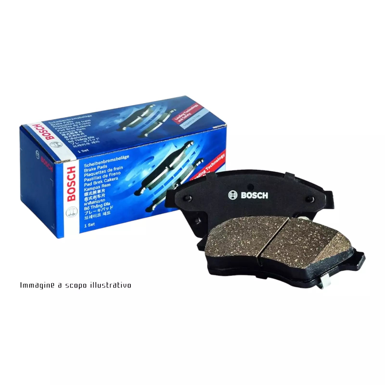 PASTIGLIE FRENO ANTERIORI BOSCH CITROEN C1 - TOYOTA AYGO - PEUGEOT 107 1.0 BENZINA 1.4 DIESEL 2004-2012