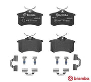 KIT PASTIGLIE FRENO BREMBO PEUGEOT 207/208/308 CITROEN C2/C3/C4 DIESEL / BENZINA