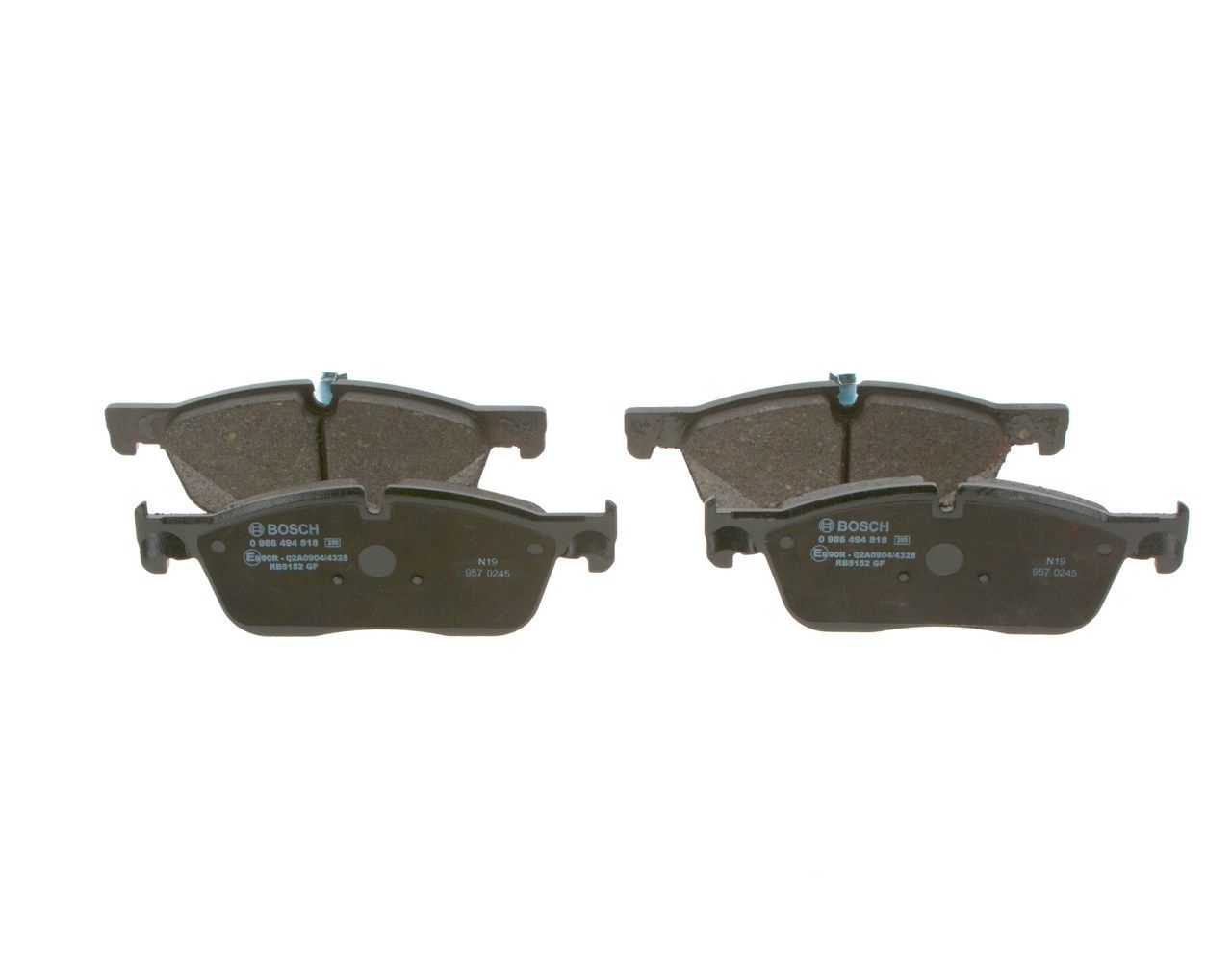 BOSCH - PASTIGLIE ANTERIORI - RANGE ROVER EVOQUE DIESEL -  0986494818