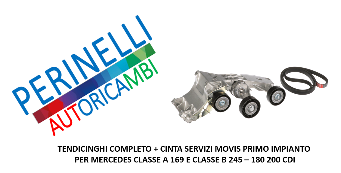 TENDICINGHIA + CINTA SERVIZI MERCEDES CLASSE A 169 - CLASSE B 245 180 200 CDI