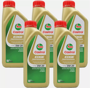 OLIO CASTROL EDGE 0W20 - LONGLIFE IV FE ORIGINALE - 5 LITRI