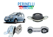 SUPPORTI SOSPENSIONI MOTORE + CAMBIO FIAT PANDA 169 - 1.3 MULTIJET