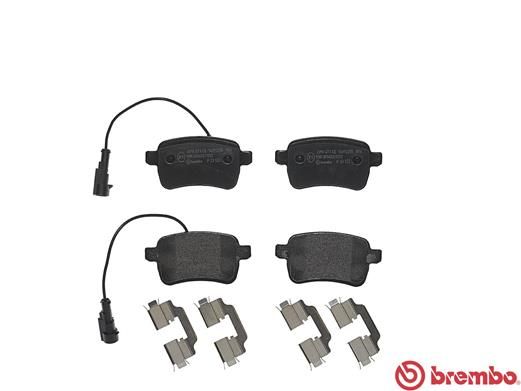 KIT PASTIGLIE FRENO POSTERIORI BREMBO ALFA ROMEO GIULIETTA 1.4 - 2.0 BENZINA 1.6 - 2.0 DIESEL JTD - P23133